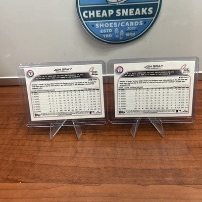 Cheap Sneaks Footwear/Sports Cards Baseball Card Jon Gray 2022 Topps Baseball Update Series Baseball Card #US163 Texas