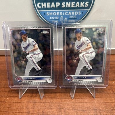 Cheap Sneaks Footwear/Sports Cards Baseball Card Jon Gray 2022 Topps Chrome Baseball card #23 Texas Rangers