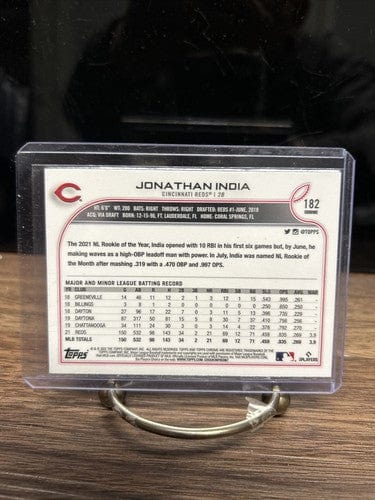 Cheap Sneaks Footwear/Sports Cards Baseball Card Jonathan India 2022 Topps Chrome Cincinnati Reds Gold Rookie Cup l Car