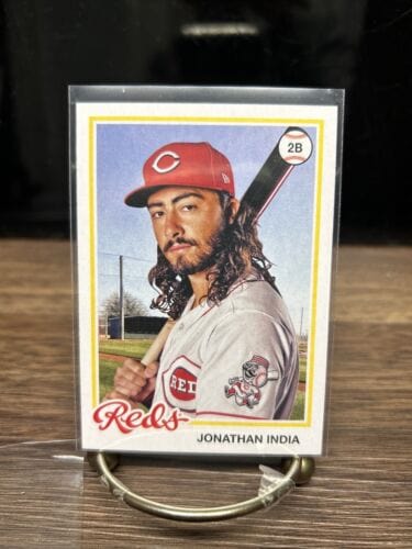 Cheap Sneaks Footwear/Sports Cards Baseball Card Jonathan India Cincinnati Reds 2022 Topps Archives #195