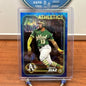 Cheap Sneaks Footwear/Sports Cards Baseball Card Jordan Diaz 2024 Topps Series 2 Blue Foil 012/999 Card #697 Oakland At