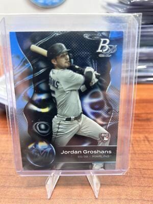 Cheap Sneaks Footwear/Sports Cards Baseball Card Jordan Groshans RC 2023 Bowman Platinum #13 Miami Marlins