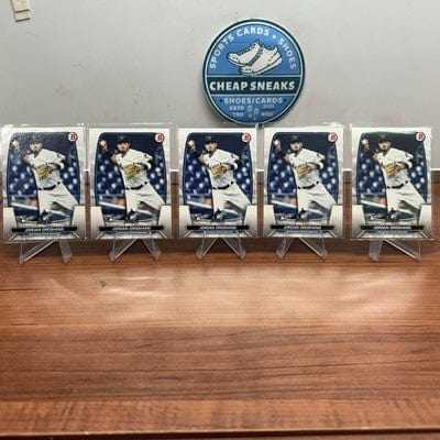 Cheap Sneaks Footwear/Sports Cards Baseball Card Jordan Groshans (RC) 2023 Bowman Rookie  Baseball Card #68 Miami Marli