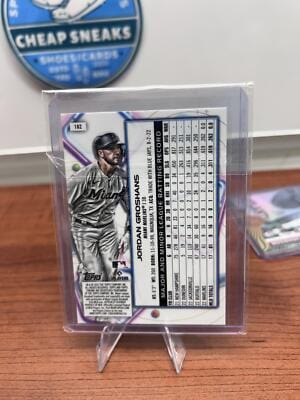 Cheap Sneaks Footwear/Sports Cards Baseball Card Jordan Groshans RC 2023 Topps Cosmic Chrome #182 Miami Marlins