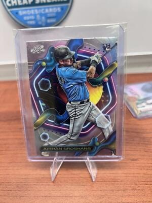 Cheap Sneaks Footwear/Sports Cards Baseball Card Jordan Groshans RC 2023 Topps Cosmic Chrome #182 Miami Marlins