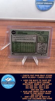 Cheap Sneaks Footwear/Sports Cards Baseball Card Jordan Groshans RC 2023 Topps Heritage #123  Marlins+ Bonus Card