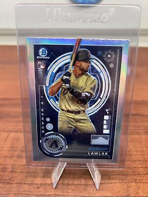 Cheap Sneaks Footwear/Sports Cards Baseball Card Jordan Lawlar (RC) 2024 Bowman Chrome Refractor #BAI-5 Bowman A.I. Dia