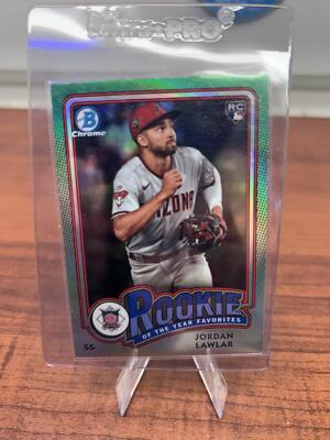 Cheap Sneaks Footwear/Sports Cards Baseball Card Jordan Lawlar (RC) 2024 Bowman #ROY-7  Rookie of the Year Favorites Re