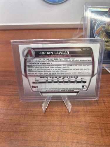 Cheap Sneaks Footwear/Sports Cards Baseball Card Jordan Lawlar RC Lot Arizona Diamondbacks 2024 Topps Chrome Strokes/Bo