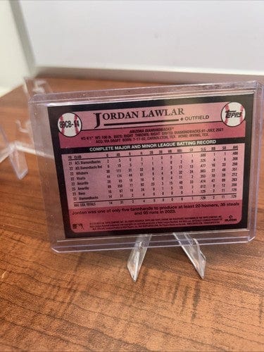 Cheap Sneaks Footwear/Sports Cards Baseball Card Jordan Lawlar RC Lot Arizona Diamondbacks 2024 Topps Chrome Strokes/Bo