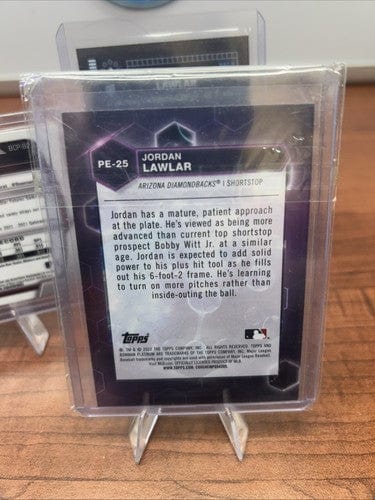 Cheap Sneaks Footwear/Sports Cards Baseball Card Jordan Lawlar RC Lot Arizona Diamondbacks 2024 Topps Chrome Strokes/Bo
