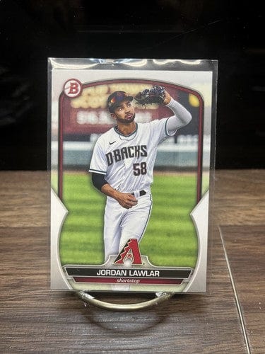 Cheap Sneaks Footwear/Sports Cards Baseball Card Jordan Lawler 2023 Bowman Prospects Arizona Diamondbacks #BCP-92