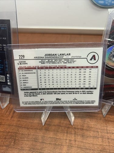 Cheap Sneaks Footwear/Sports Cards Baseball Card Jordan Lawyar Arizona Diamondbacks Lot 2024 Bowman BAI-5/24 Topps Chro
