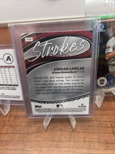 Cheap Sneaks Footwear/Sports Cards Baseball Card Jordan Lawyar Arizona Diamondbacks Lot 2024 Bowman BAI-5/24 Topps Chro