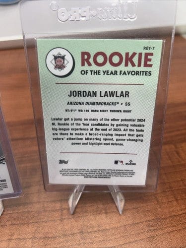 Cheap Sneaks Footwear/Sports Cards Baseball Card Jordan Lawyar Arizona Diamondbacks Lot 2024 Bowman BAI-5/24 Topps Chro
