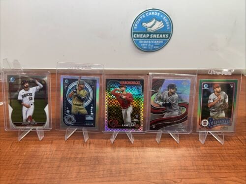 Cheap Sneaks Footwear/Sports Cards Baseball Card Jordan Lawyar Arizona Diamondbacks Lot 2024 Bowman BAI-5/24 Topps Chro
