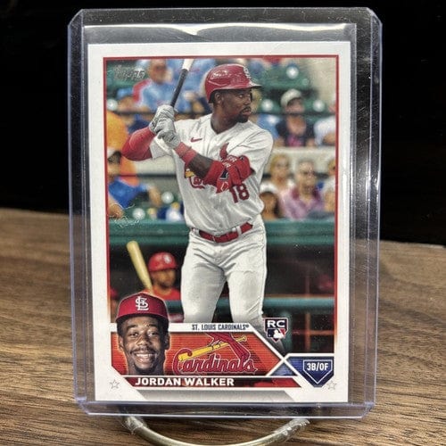 Cheap Sneaks Footwear/Sports Cards Baseball Card Jordan Walker 2023 Topps Series 2 Rookie #344 RC St. Louis Cardinals