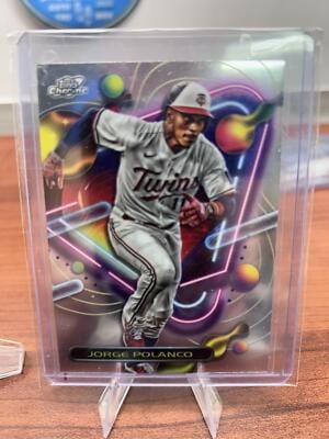 Cheap Sneaks Footwear/Sports Cards Baseball Card Jorge Polanco 2023 Topps Cosmic Chrome #105 Minnesota Twins