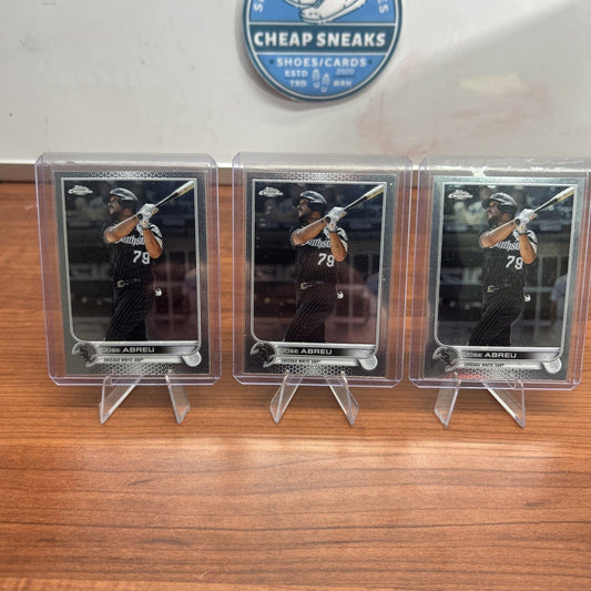 Cheap Sneaks Footwear/Sports Cards Baseball Card Jose Abreu 2022 Topps Chrome Base #28 - Chicago White Sox