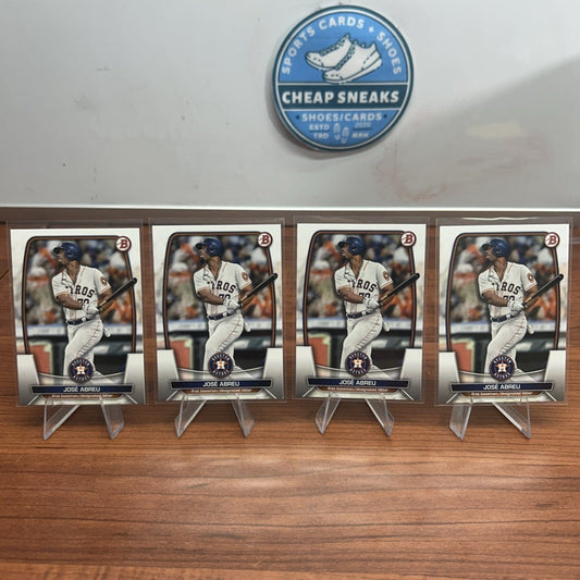 Cheap Sneaks Footwear/Sports Cards Baseball Card Jose Abreu 2023 Bowman Draft Baseball#67 Houston Astros