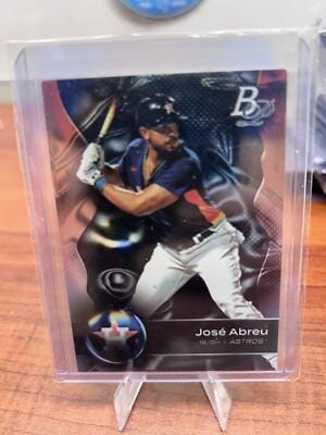 Cheap Sneaks Footwear/Sports Cards Baseball Card José Abreu 2023 Bowman Platinum #42 Houston Astros
