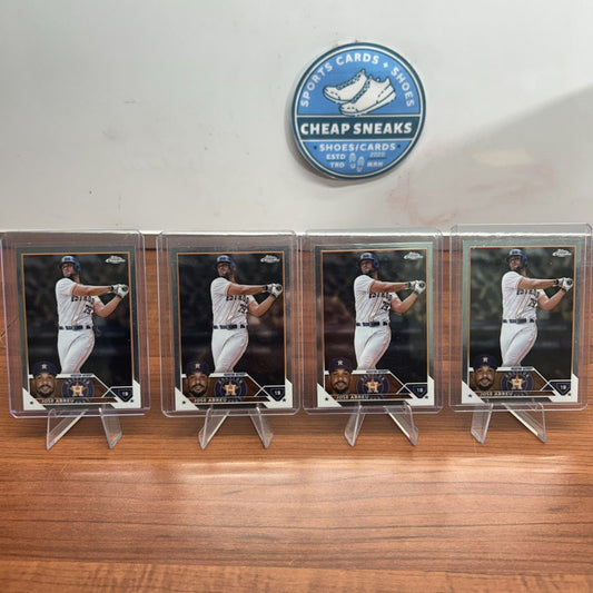 Cheap Sneaks Footwear/Sports Cards Baseball Card Jose Abreu (X4) 2023 Topps Chrome #41 Houston Astros
