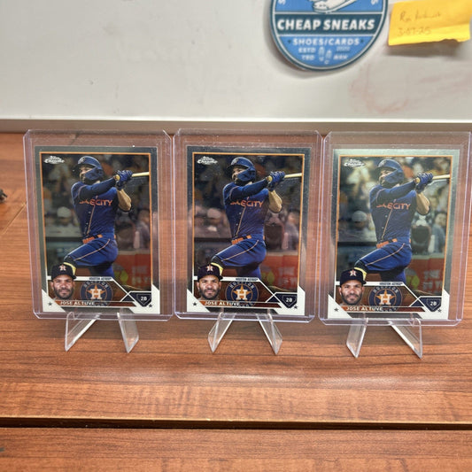 Cheap Sneaks Footwear/Sports Cards Baseball Card Jose Altuve 2023 Topps Chrome Houston Astros  Baseball Card #112
