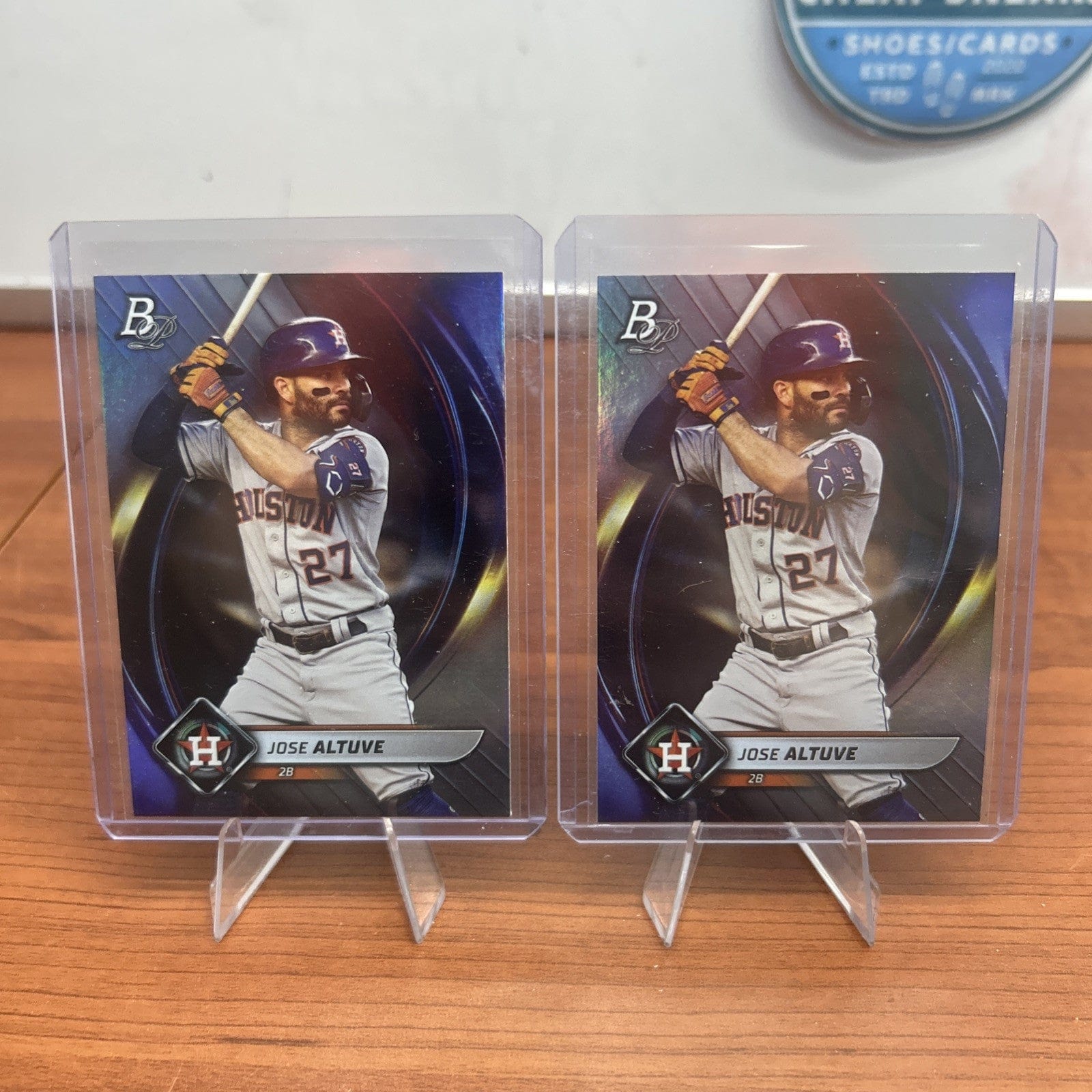 Cheap Sneaks Footwear/Sports Cards Baseball Card Jose Alutuve 2022 Bowman Platinum Houston Astros Baseball Card #95