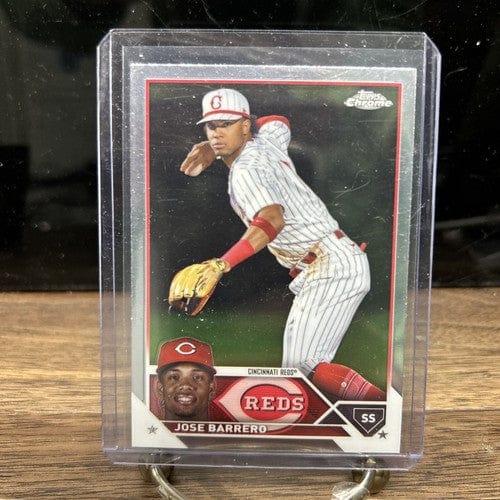 Cheap Sneaks Footwear/Sports Cards Baseball Card Jose Barrero 2023 Topps Chrome Update Cincinnati Reds Baseball Card #U