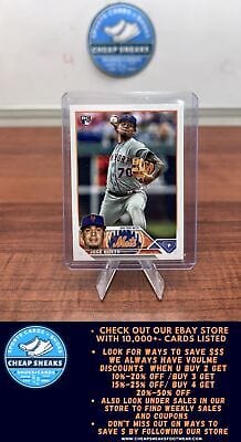 Cheap Sneaks Footwear/Sports Cards Baseball Card Jose Butto RC 2023 Topps #615 New York Mets