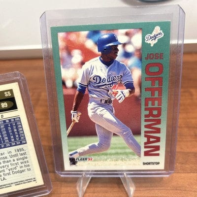 Cheap Sneaks Footwear/Sports Cards Baseball Card Jose Offerman 1996 Topps #89 Los Angeles Dodgers Baseball Card