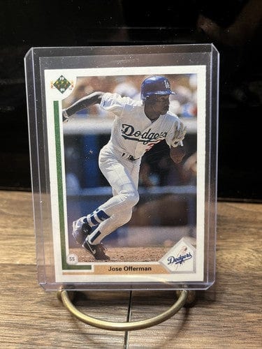 Cheap Sneaks Footwear/Sports Cards Baseball Card Jose Offerman 356 Upper Deck 1991 Baseball Card Los Angeles Dodgers