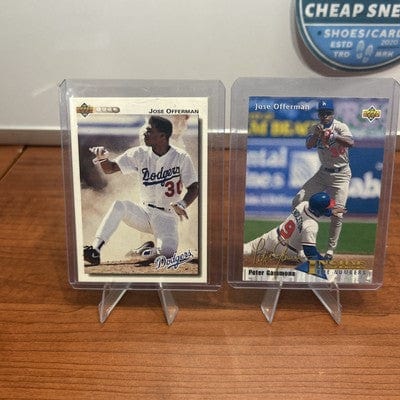 Cheap Sneaks Footwear/Sports Cards Baseball Card Jose Offerman #532 1992 Upper Deck Los Angeles Dodgers Baseball Card M