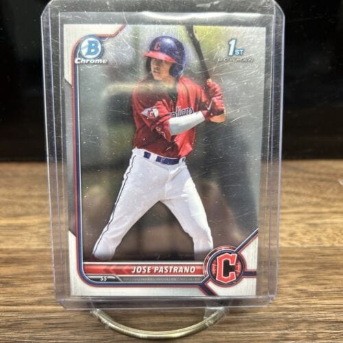 Cheap Sneaks Footwear/Sports Cards Baseball Card Jose Pastrano 2022 Bowman Chrome 1st Rookie Card Cleveland Guardians