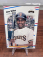Cheap Sneaks Footwear/Sports Cards Baseball Card Jose Uribe 1988 Fleer #99 San Francisco Giants