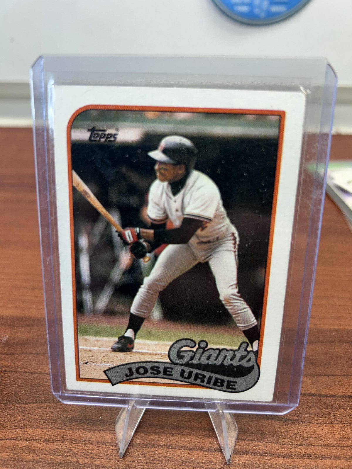 Cheap Sneaks Footwear/Sports Cards Baseball Card Jose Uribe 1989 Topps #753 San Francisco Giants