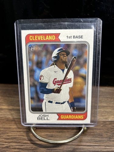 Cheap Sneaks Footwear/Sports Cards Baseball Card Josh Bell 2023 Topps Heritage Cleveland Guardians Baseball Card#399