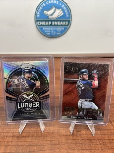Cheap Sneaks Footwear/Sports Cards Baseball Card Josh Donaldson Minnesota Twins Lot 2021/22 Topps Chrome 2022 Panini Se