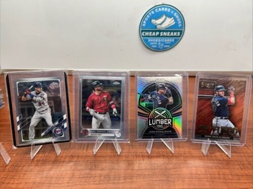 Cheap Sneaks Footwear/Sports Cards Baseball Card Josh Donaldson Minnesota Twins Lot 2021/22 Topps Chrome 2022 Panini Se