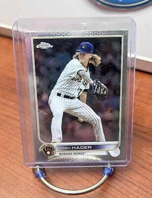 Cheap Sneaks Footwear/Sports Cards Baseball Card Josh Hader 2022 Topps Chrome #119 Milwaukee Brewers