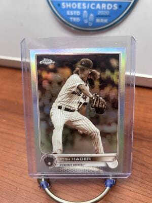 Cheap Sneaks Footwear/Sports Cards Baseball Card Josh Hader 2022 Topps Chrome Sepia Refractor #119 Milwaukee Brewers