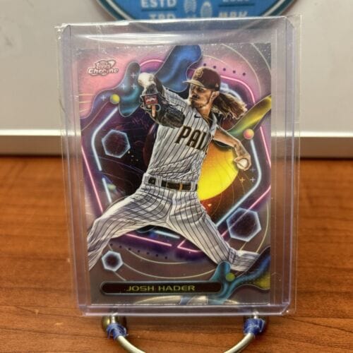 Cheap Sneaks Footwear/Sports Cards Baseball Card Josh Hader 2023 Topps Chrome Cosmic Baseball Card #53 San Diego Padres