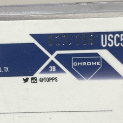 Cheap Sneaks Footwear/Sports Cards Baseball Card Josh Jung 2023 Topps Chrome Update Pink #USC51 Texas Rangers