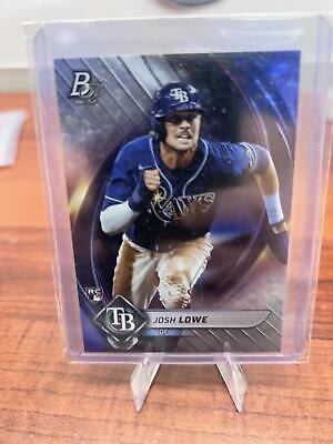 Cheap Sneaks Footwear/Sports Cards Baseball Card Josh Lowe RC 2022 Bowman Platinum Ice Foilboard #81 Tampa Bay Rays