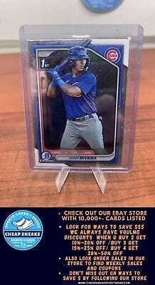 Cheap Sneaks Footwear/Sports Cards Baseball Card Josh Rivera 2024 Bowman Chrome Prospects #BCP-115 Chicago Cubs