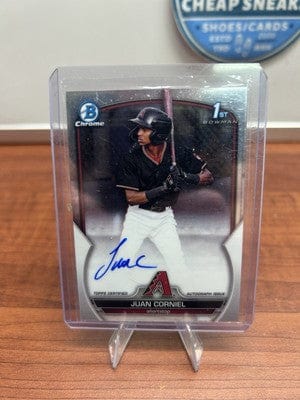 Cheap Sneaks Footwear/Sports Cards Baseball Card Juan Corniel 2023 Bowman Chrome 1st #CPA-JCL Auto Diamondbacks