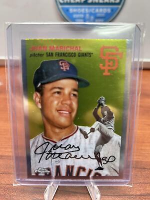 Cheap Sneaks Footwear/Sports Cards Baseball Card Juan Marichal 2023 Topps Chrome Platinum Anniversary #82 San Francisco