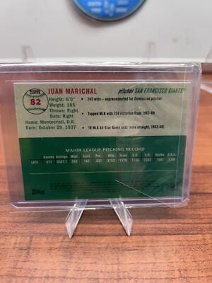 Cheap Sneaks Footwear/Sports Cards Baseball Card Juan Marichal 2023 Topps Chrome Platinum Anniversary #82 San Francisco