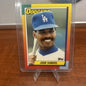 Cheap Sneaks Footwear/Sports Cards Baseball Card Juan Samuel 1990 Topps Traded #109T Los Angeles Dodgers