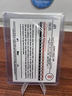 Cheap Sneaks Footwear/Sports Cards Baseball Card Jung-Hoo Lee 2024 Topps Series Two Rookie Card #691 San Francisco Gian